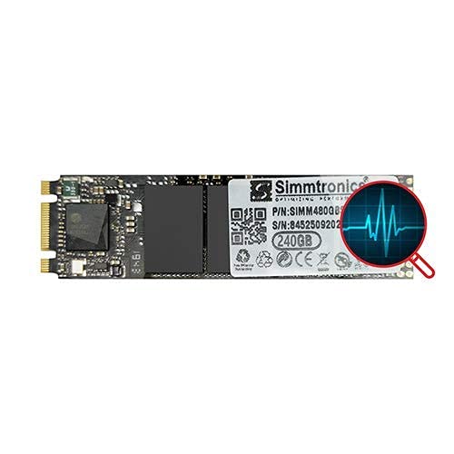 Simmtronics 240GB M.2 Sata Solid State Drive-SSD (M.2 2280 Sata 6GB/Sec)