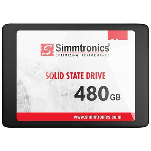 Simmtronics 480GB 2.5 Sata Solid State Drive-SSD (2.5 Sata 6GB/Sec)