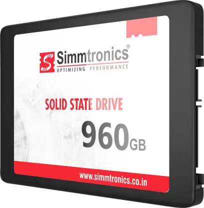 Simmtronics 960GB 2.5 Sata Solid State Drive-SSD (2.5 Sata 6GB/Sec)