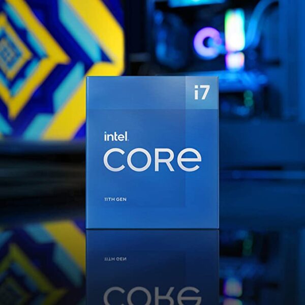 Intel Core i7-11700 Desktop Processor 1, 8 Cores up to 4.9 GHz LGA1200 (500 Series & Select 400 Series Chipset)