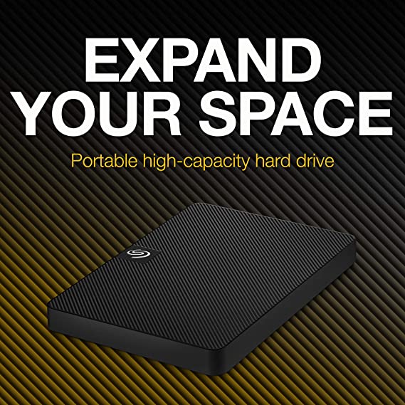 Seagate Expansion 2TB External HDD - USB 3.0 for Windows and Mac with 3 yr Data Recovery Services, Portable Hard Drive