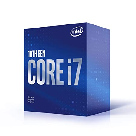 Intel Core i7-10700F Desktop Processor 16M Cache, up to 4.80 GHz LGA1200