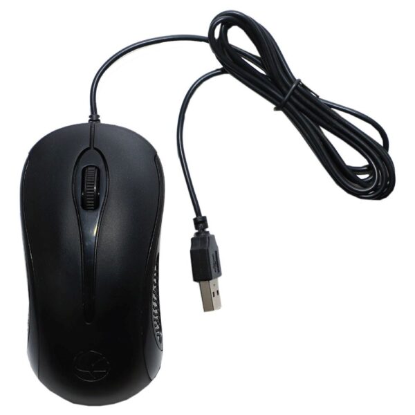 Lapcare L60 Optical USB Mouse (Black)