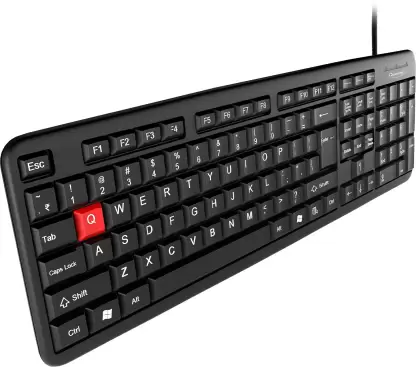 Quantum QHM7403D Wired Keyboard USB (Black) 432x20x134 (mm)