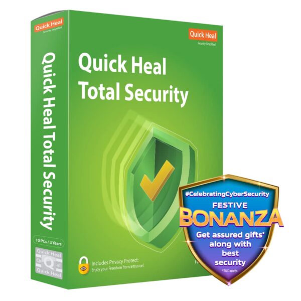QUICK HEAL Total Security 10 User 3 Years